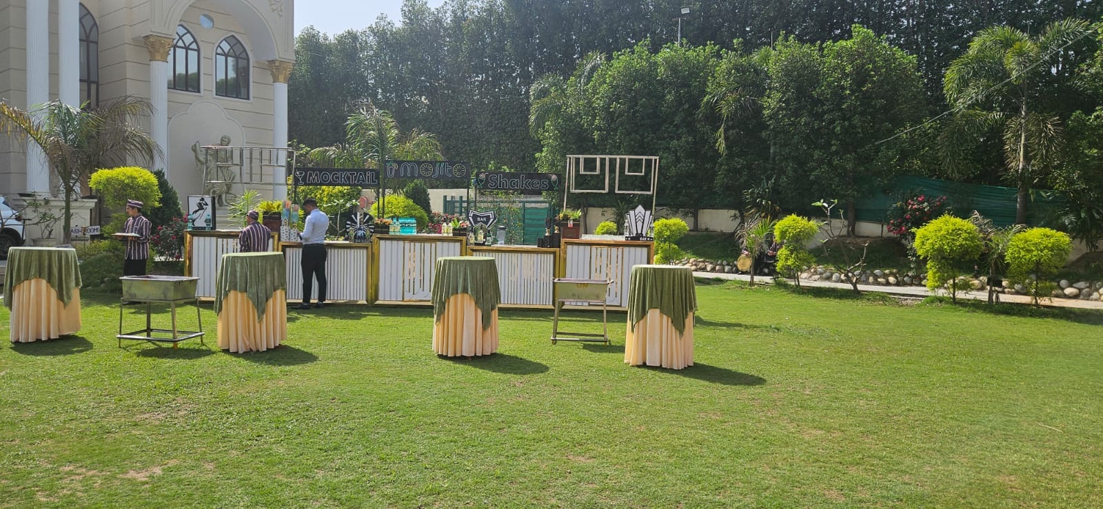 The golden crown resort lawn image