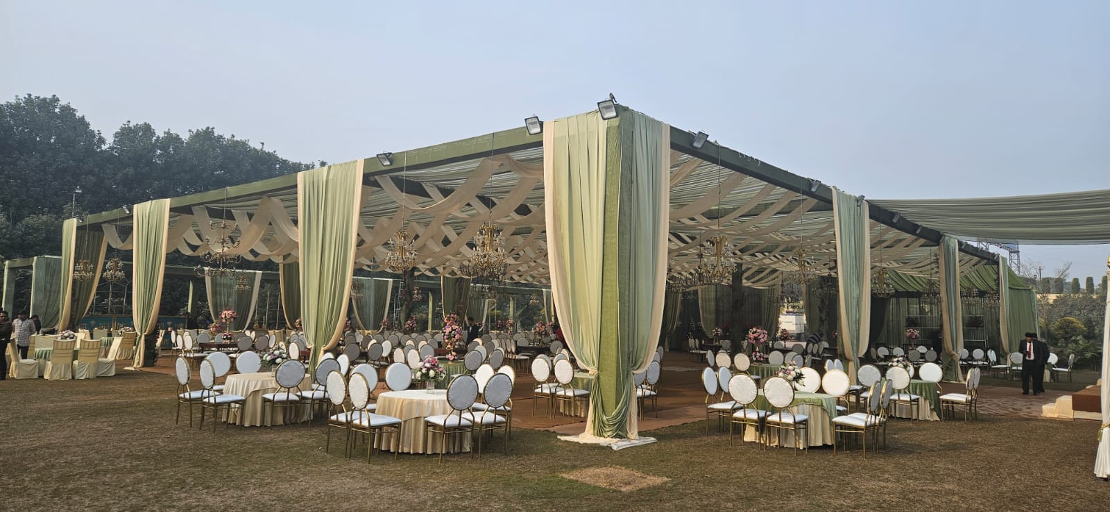 The golden crown resort lawn sitting