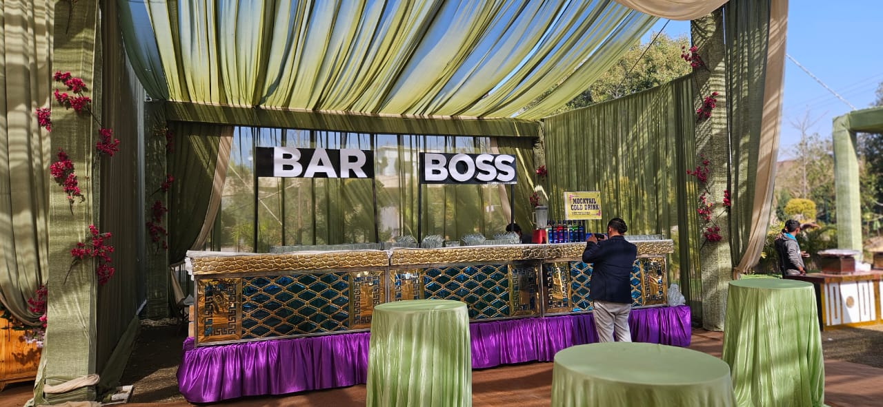 The golden crown resort outside bar